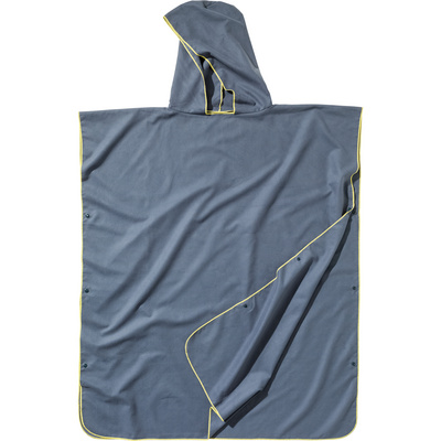 Cocoon Dames Micro Fiber Poncho Ultralight Handdoek (Maat ONE SIZE, Blauw)