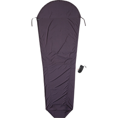 Cocoon Thermolite Silk Mummyliner (Maat MAX. 230CM, Grijs)