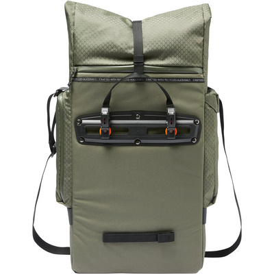 Vaude Cyclist Back Single Fietstas (Maat 27L, Olijf)