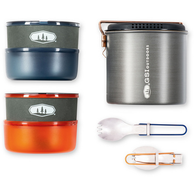 GSI Batterie de cuisine Halulite Dualist (taille ONE SIZE, Multicolore)