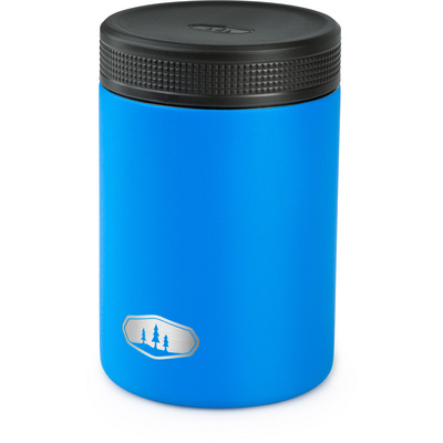 GSI Glacier 12oz Vacuum Food Container (Maat 0.35L, Blauw)