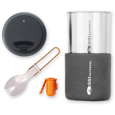 GSI Glacier Stainless Minimalist Kookgerei (Maat ONE SIZE, Zilver)