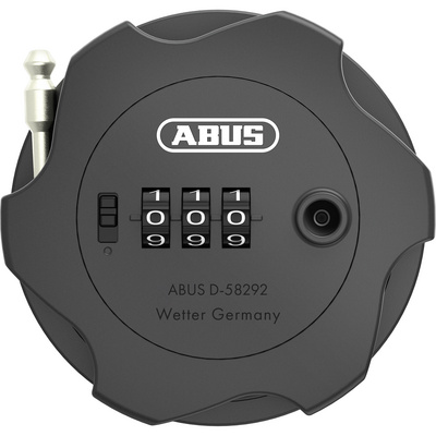 Abus Combifelx Adventure kabelslot (Maat 75cm, Zwart)