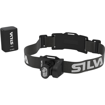 Silva Free 1200 Hoofdlamp (Maat XS-230g Batterie, Zwart)