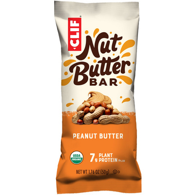 Clif Bar Nut Butter Filled Energybar (Maat 50g, Peanut Butter)
