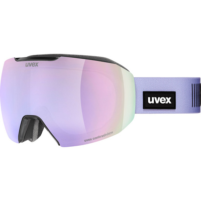 Uvex Epic Attract Skibril (Maat ONE SIZE, Paars)
