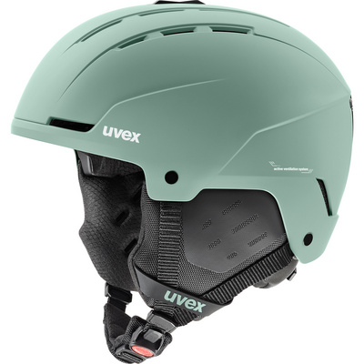 Uvex Stance Skihelm (Maat 54-58CM, Turquoise)