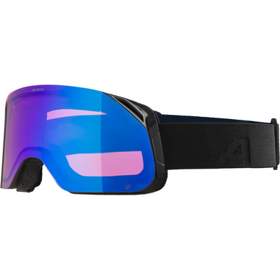 Alpina Lunettes de ski Blackcomb Q (taille One Size, Noir)