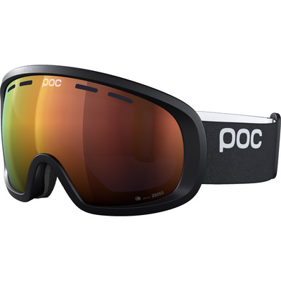 POC Fovea Mid Skibril (Maat One Size, Zwart)