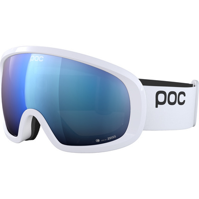 POC Fovea Mid Skibril (Maat One Size, Wit)