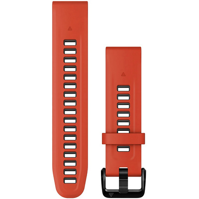 Garmin Quickfit Silikon 20 Polsband (Maat 20mm, Rood)