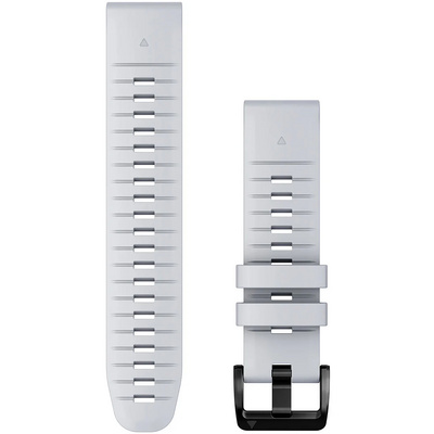 Garmin Quickfit Silikon 22 Polsband (Maat One Size, Wit)