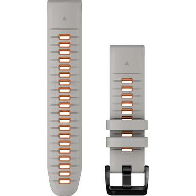 Garmin Quickfit Silikon 22 Polsband (Maat One Size, Grijs)