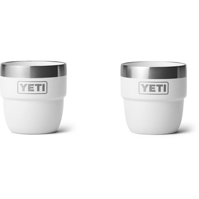 Yeti Coolers 2-pack 4oz Espresso kopjes (Maat 2x 118ml, Wit)