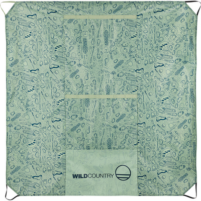Wild Country Rope Tarp Touwzeil (Maat ONE SIZE, Turquoise)