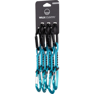 Wild Country Wildhybrid Express Set 6er Pack (Maat 12CM, Turquoise)