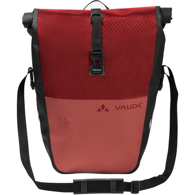 Vaude Aqua Back fietstas rood en blauw