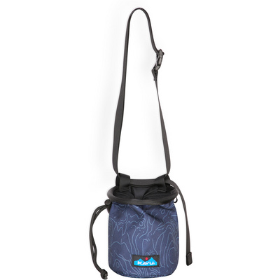 Kavu Peak Seeker Chalk Bag (Maat 0.2L, Blauw)