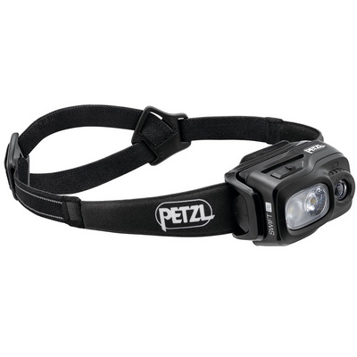 Petzl Lampe frontale Swift RL 1100 (taille One Size, Noir)