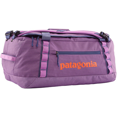 Patagonia Black Hole duffel zwart en paars