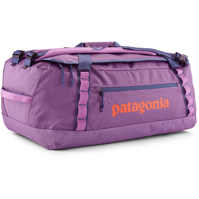 Patagonia Black Hole duffel zwart en paars