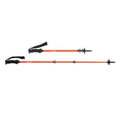 Salewa Puez Aluminum Pro Wandelstokken (Maat 105-140cm, Oranje)