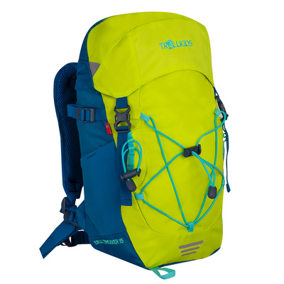 Trollkids Kinderen Fjell Trekker 15 Rugzak (Maat 15L, Groen)