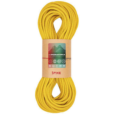 Fixe Pedraforca 8,8mm Klimtouw (Maat 80M, Geel)