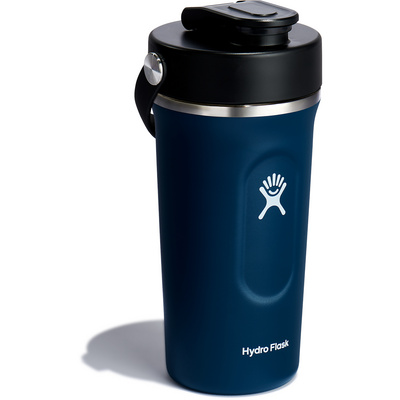 Hydro Flask 24oz Insulated Shaker Fles (Maat 0.71L, Blauw)