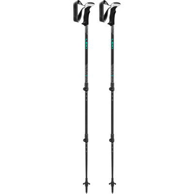 Leki Khumbu Pro Wandelstokken (Maat 110-145cm, Zwart)