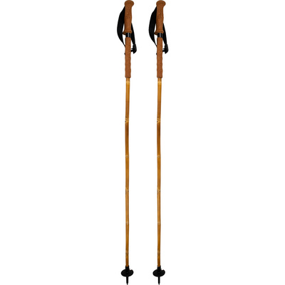 EOE - Eifel Outdoor Equipment Stäcke Wandelstokken (Maat 120CM, Bruin)