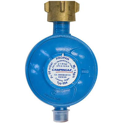 Campingaz Regelaar, 50 mbar, 1 Kg/h (Maat ONE SIZE, Blauw)