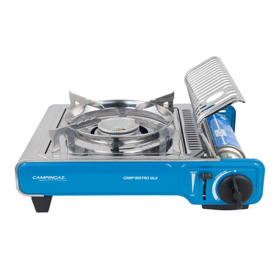 Campingaz Camp Bistro DLX Kooktoestel met Stopgaz (Maat ONE SIZE, Grijs)