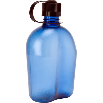 Nalgene Oasis Sustain Veldfles (Maat 1,0L, Blauw)