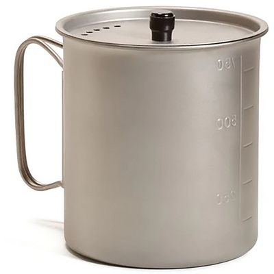 Vargo Ti-Lite Mug (Maat 0.75L, Grijs)