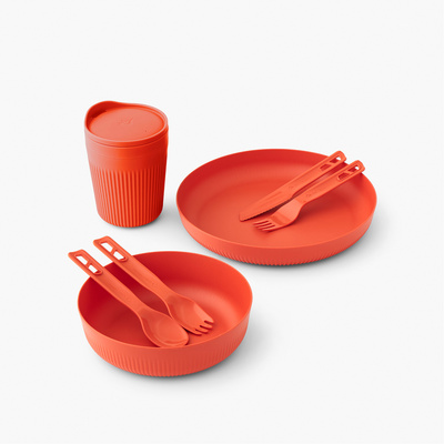 Sea to Summit Passage Dinnerware 1-persoons Set (Maat One Size, Oranje)