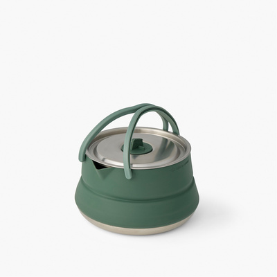 Sea to Summit Detour Stainless Steel Collapsible Pan (Maat 1.6L, Groen)
