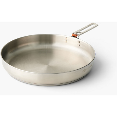 Sea to Summit Detour Stainless Steel Pan (Maat 10 INCH, Grijs)