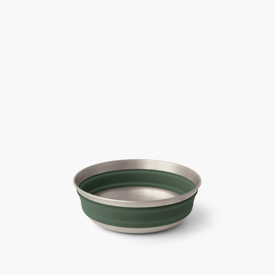 Sea to Summit Detour Stainless Steel Collapsible Kom (Maat M 665ml, Groen)