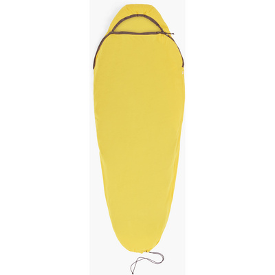 Sea to Summit Reactor Mummy W/ Drawcord Liner (Maat MAX. 198CM, Geel)