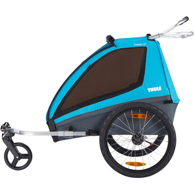 Thule Poussette Coaster XT pour enfants (taille One Size, Bleu)