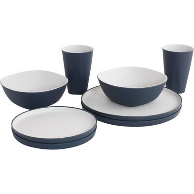 Outwell Gala 2 Personen Bestek-Set (Maat ONE SIZE, Blauw)