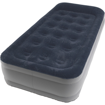 Outwell Superior Single met ingebouwde pomp (Maat 195X90CM, Blauw)