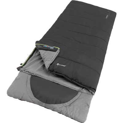 Outwell Contour Slaapzak (Maat MAX. 190CM , Zwart)
