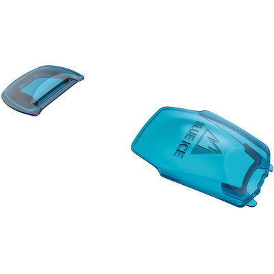 Blue Ice Harfang ABS Alpine Antistolplaaten (Maat One Size, Blauw)