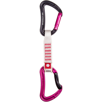 Ocun Raven QD Zoom PA 6-Pack Klimsetjes (Maat 12CM, Roze)