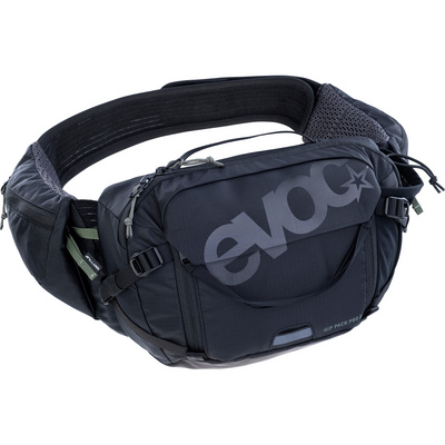 Evoc Hip Pack Pro 3 + Hydration Bladder 1.5 Heuptas (Maat 1.5L, Zwart)