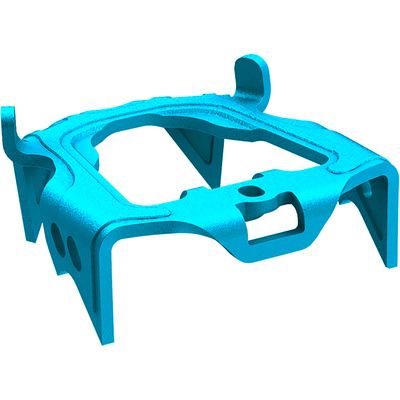 Edelrid Nemo Lite Back Vervangingsonderdeel (Maat One Size, Blauw)