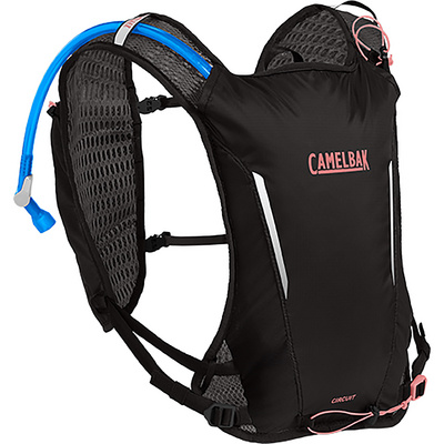 Camelbak Femme Gilet de trail running Circuit Run Vest (taille 5.5L+1.5L Reservoir, Noir)