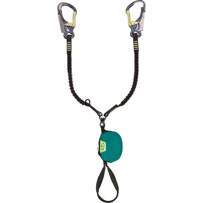 Climbing Technology Dames Top Shell Twist Klettersteigset (Maat One Size, Groen)